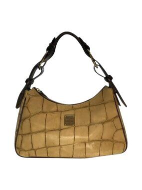 Dooney & Bourke Croco leather Large Hobo - Taupe